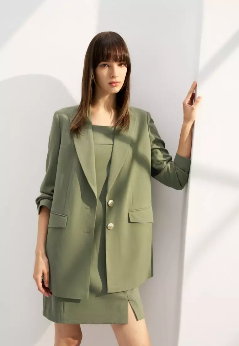 Boyfriend fit blazer discount