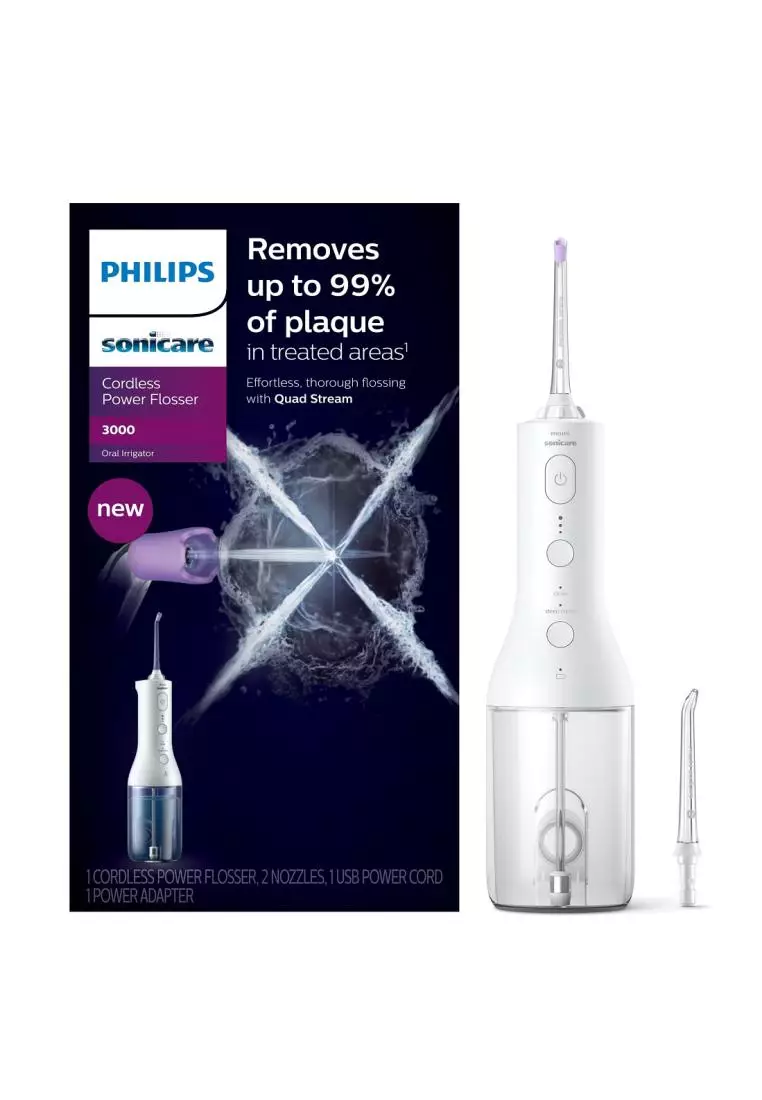Philips Philips Sonicare Cordless Power Flosser 3000 Oral Irrigator ...