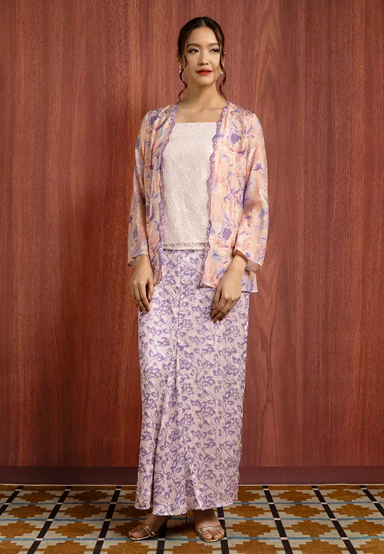 MAYA BATIK 刺繡 KEBAYA 套裝