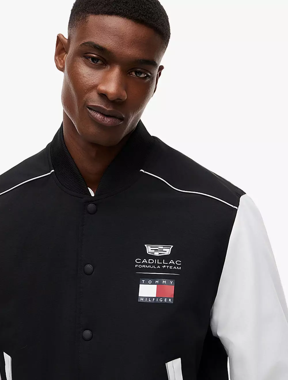 Tommy Hilfiger - TH x Cadillac Formula 1 Team Back Logo Varsity Jacket
