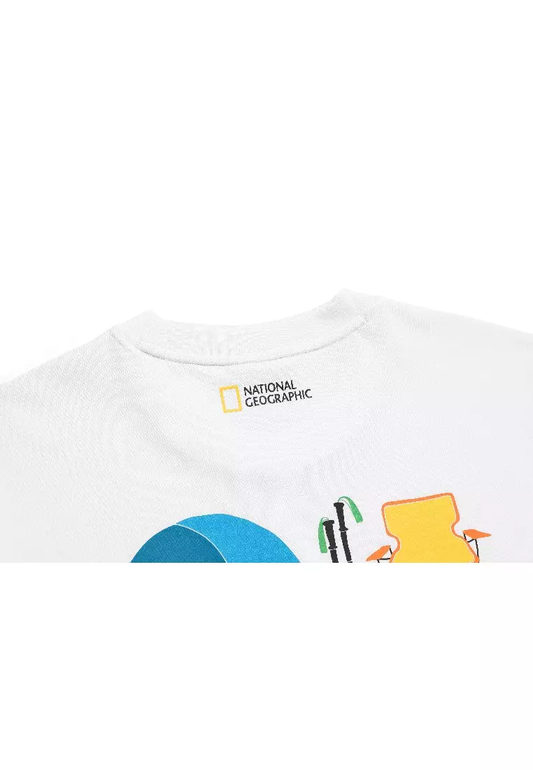 Unisex Camping Graphic Short Sleeve Tee