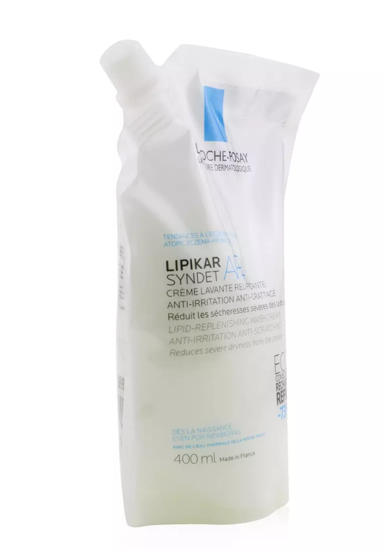 La Roche Posay - Lipikar Syndet Ap+ Lipid Replenishing Cream Wash Eco-Refill 400ml/13.3oz