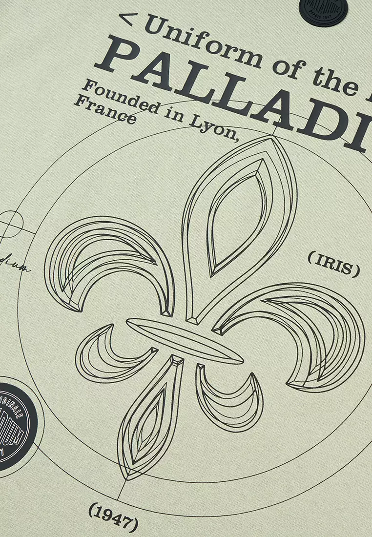 MEN'S PALLADIUM LOGO LOOSE FIT COTTON T-SHIRT