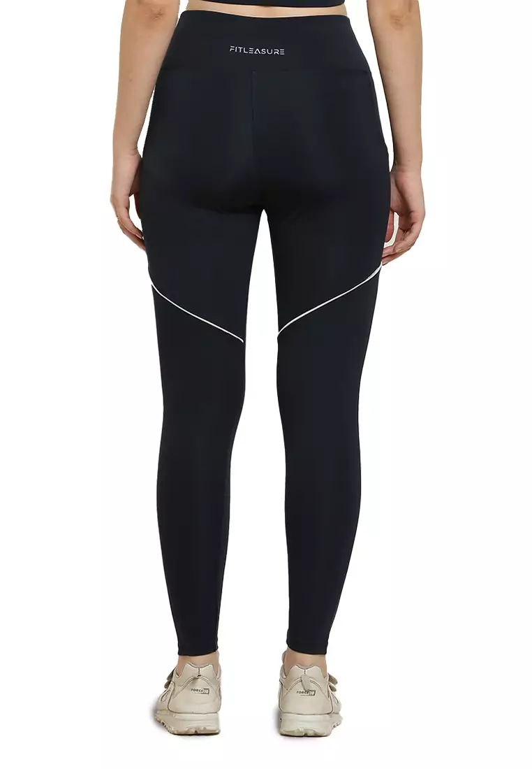 Womens Navy Active Premium Training/Workout Leggings