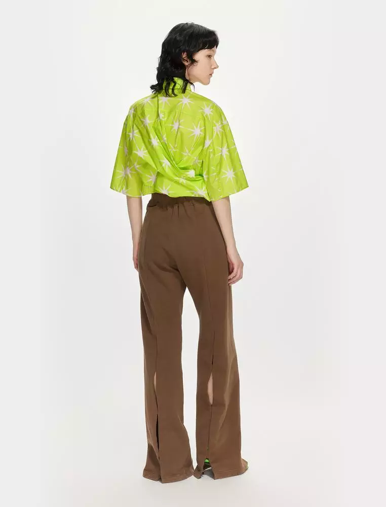 Loose Star Pattern Everyday Casual Short Sleeve Shirt