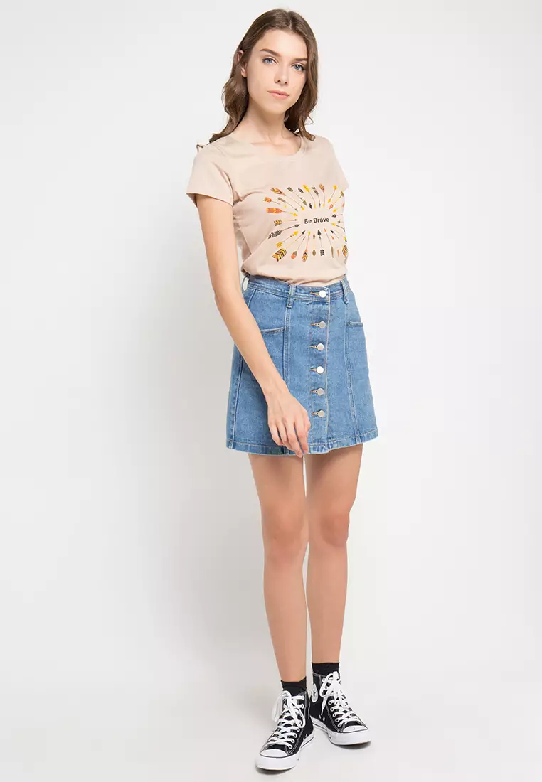 Print Arrow short sleeve Tshirt