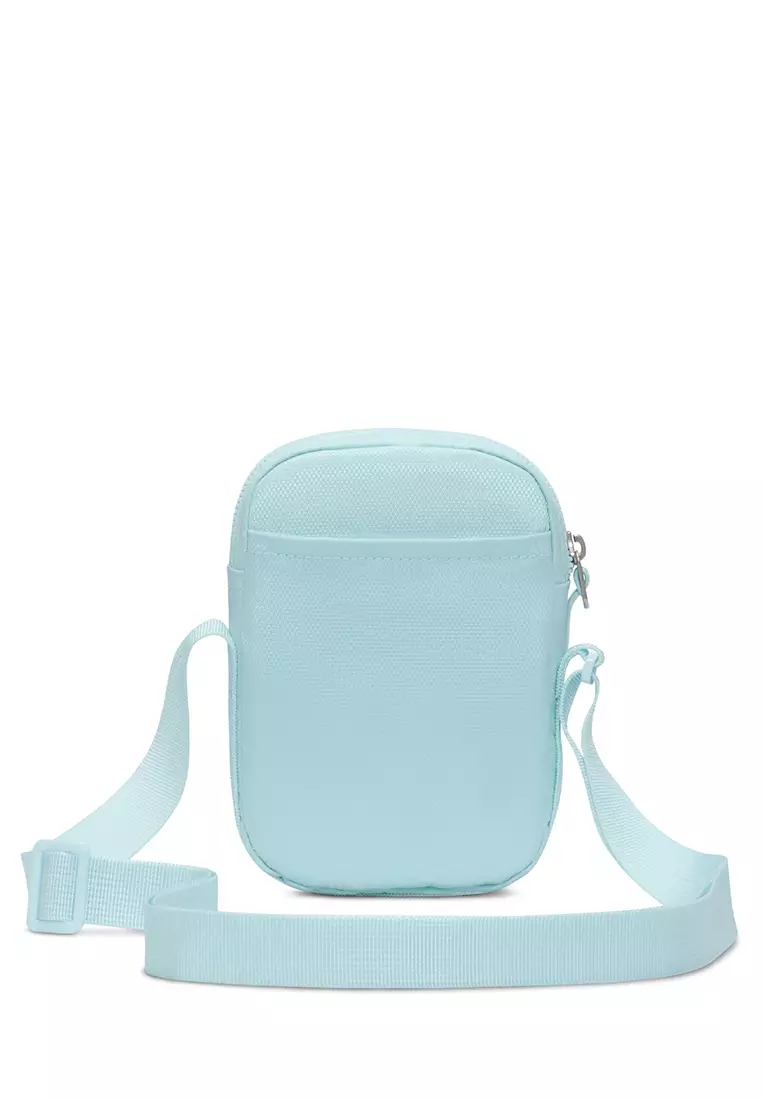★Nike★ Heritage Crossbody Bag Small 1L Hydranges Glacier B Nike Heritage Crossbody Bag 1L - hydrangeas/glacier blue