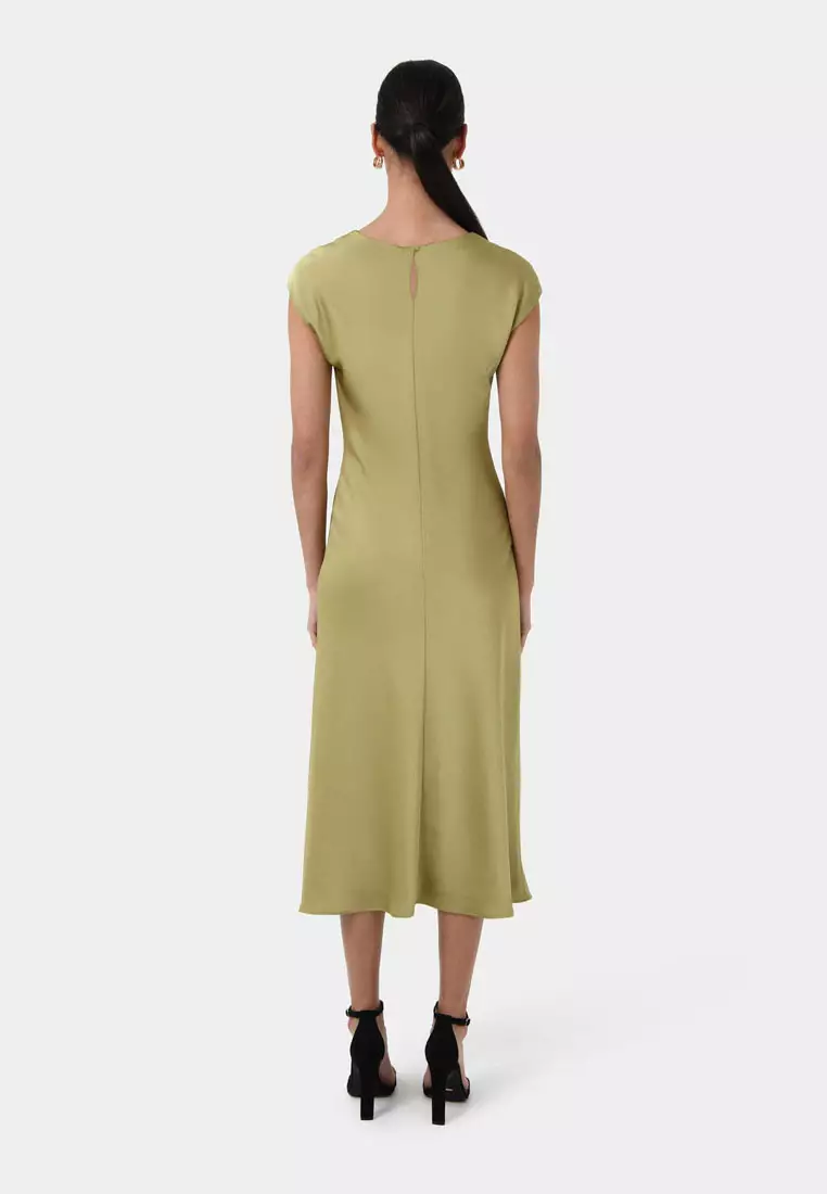 Dulce Satin Midi Dress