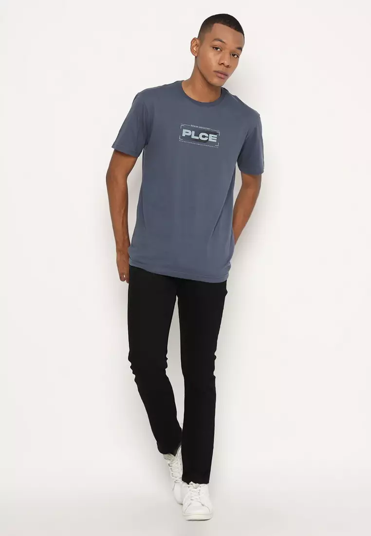 POLICE T-Shirt Cotton Combed Pria 207280071