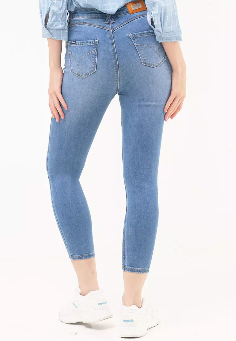 Denim High Waist Ladies Jeans