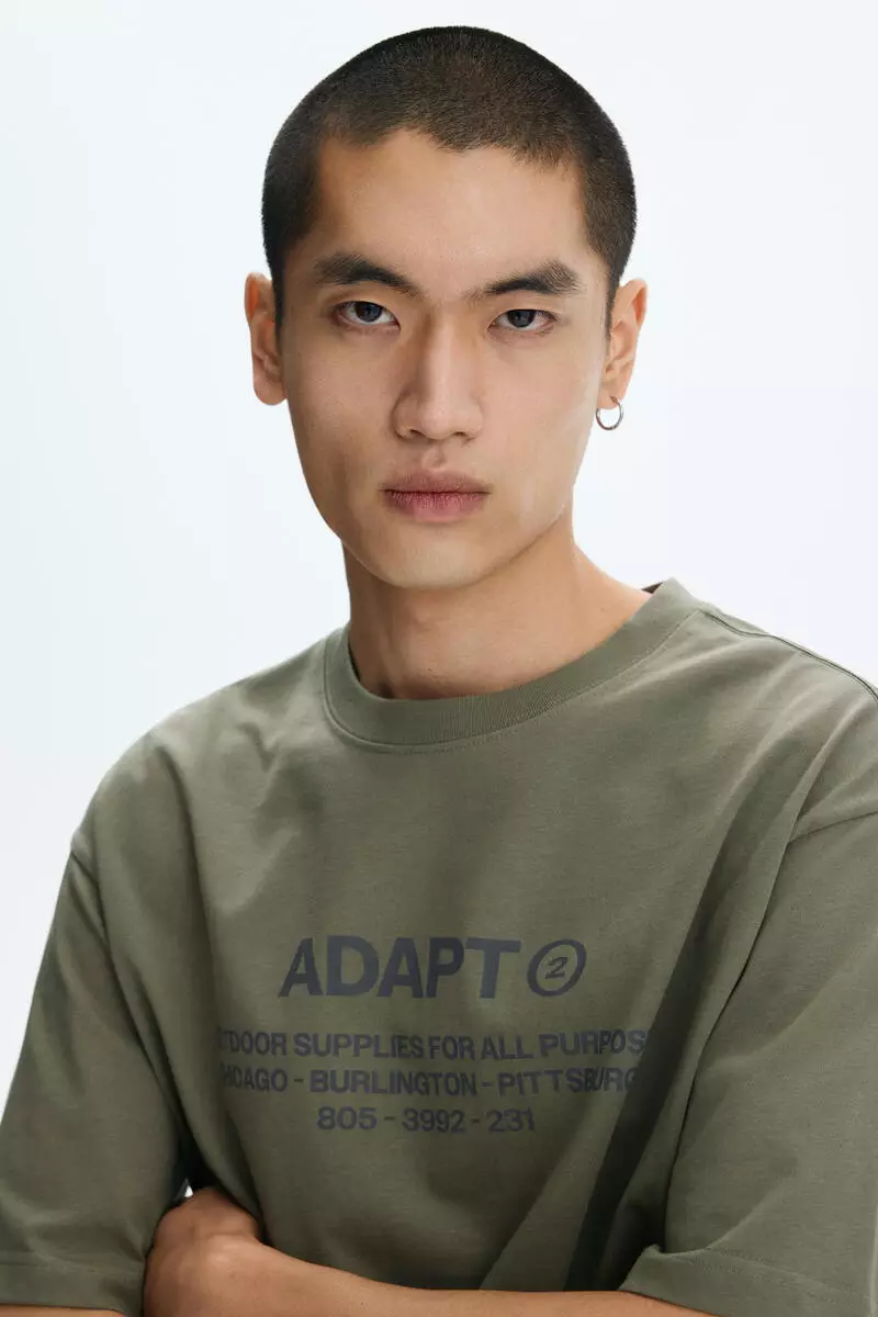 Loose Fit Printed T-shirt