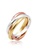 ELLI GERMANY multi Ring Wrapped Basic Tri-Color Rosegold Plated 6F02DAC7D8069CGS_1