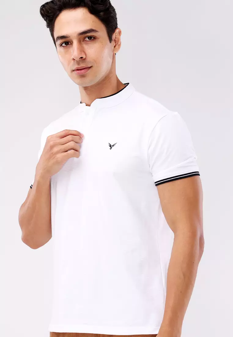 Henley Short Sleeves Comfort Fit