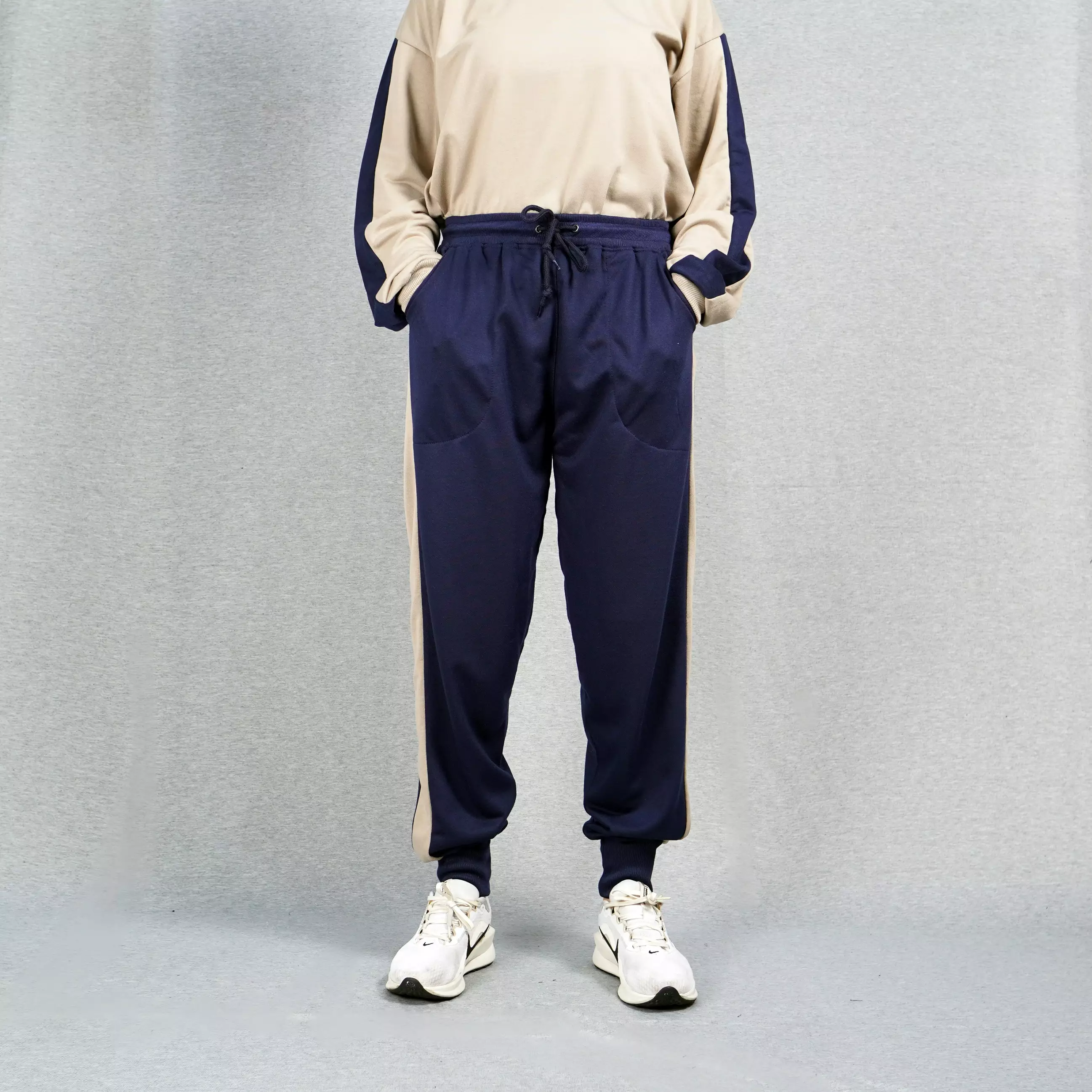 Mia Joger Pants Wanita Celana Joger Wanita Celana Panjang Wanita Jogerpants Joggerpants - NAVY