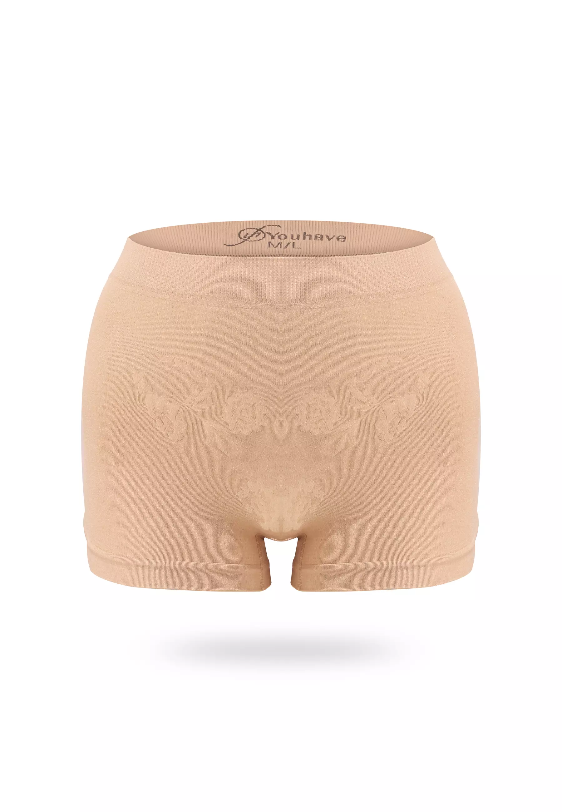 YouHave ( You’ve ) 3PCS Celana Dalam Boxer Wanita Korset Celana Pendek Short Boxer Sport Slimming Boyshort  Boy Short Wanita Rajut 300089
