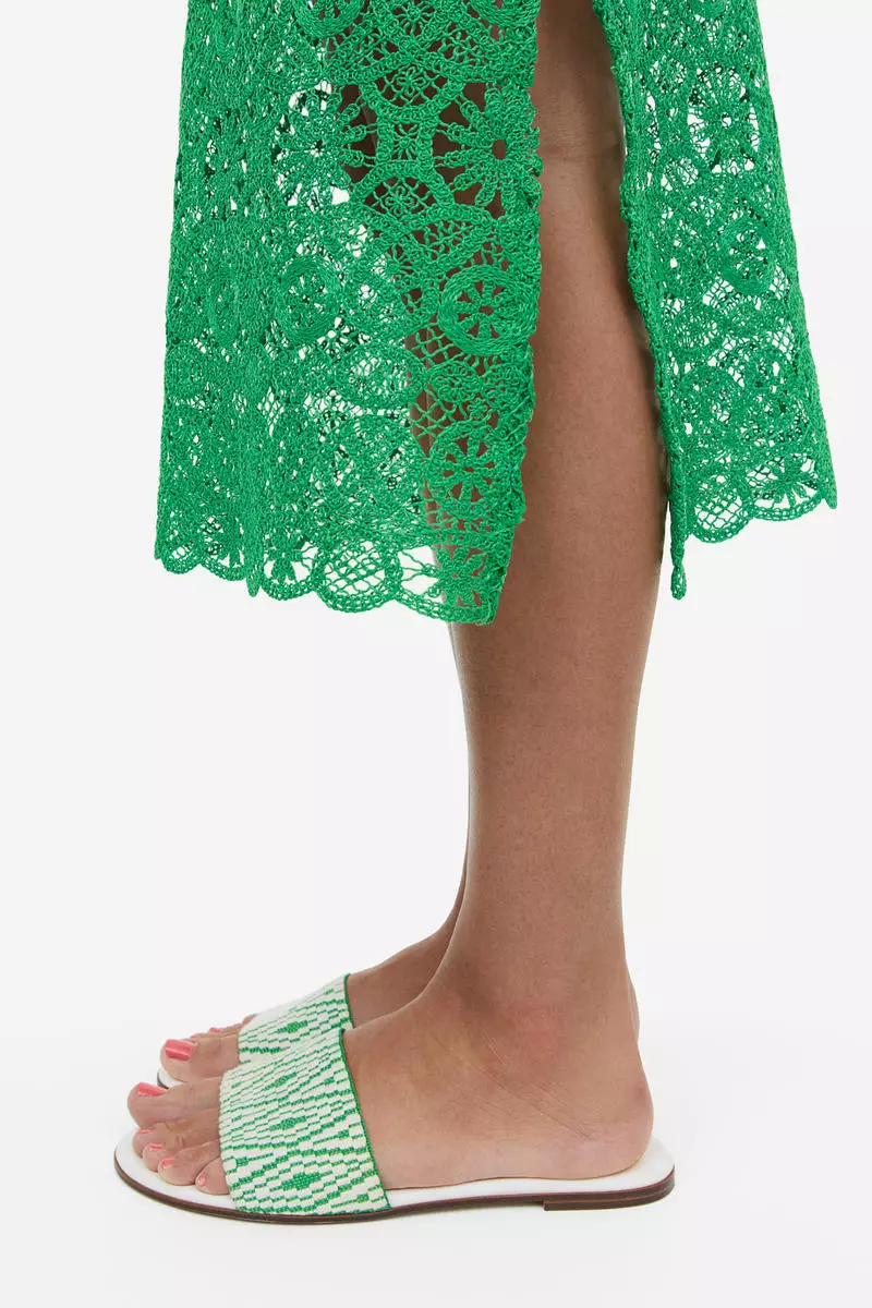Discount on H&m  shoes - SKU: Jacquard-Weave Slides