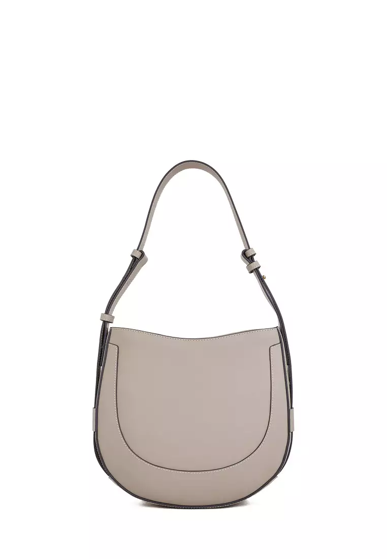 Beige Caliste Crossbody Bag