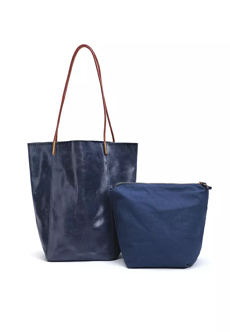 Buy ZITIQUE Large -capacity cowhide handbag 2025 Online ZALORA