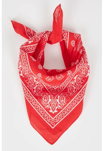 DeFacto red Scarf A015DACAB44707GS_1