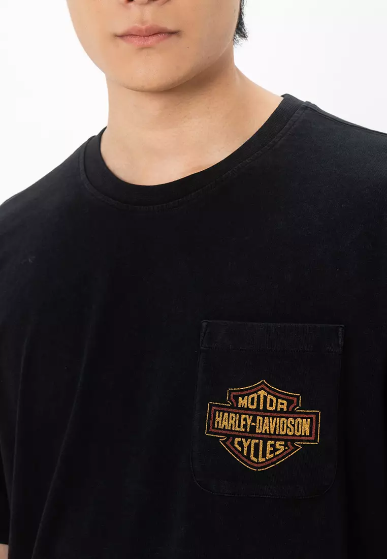 Harley-Davidson® Lightning Bolt Pocket Tee