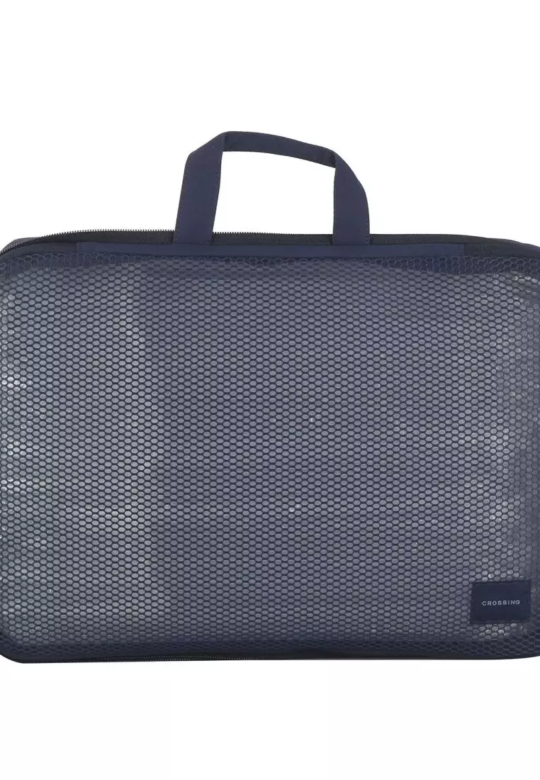 Crossing Waterproof Ripstop Nylon Compression Packing Cube Set (2-Piece Set) - Navy
