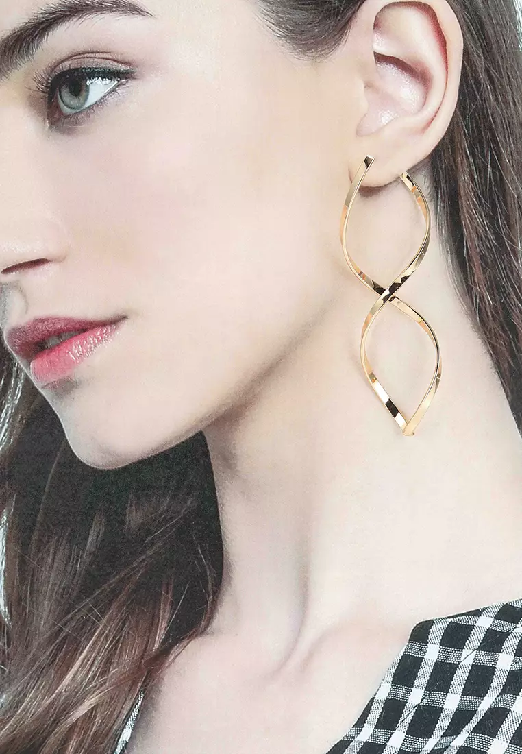 Buy ALDO Annah Twisted Earrings 2023 Online ZALORA Singapore