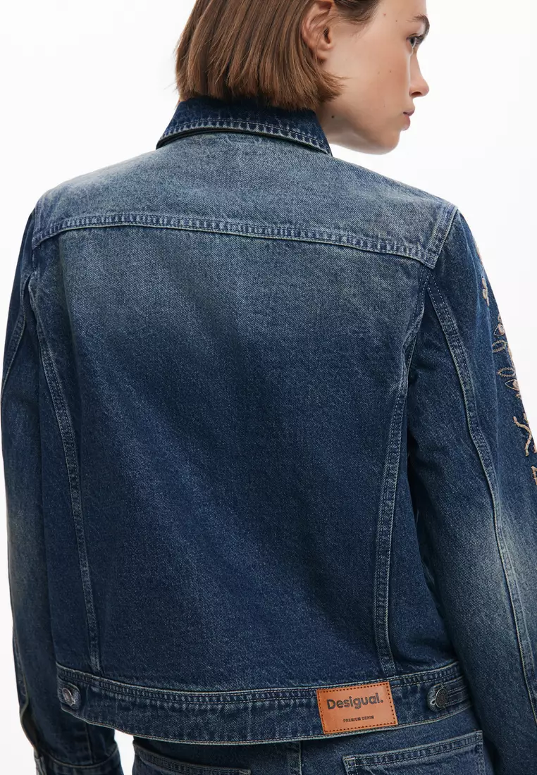Mirror denim jacket