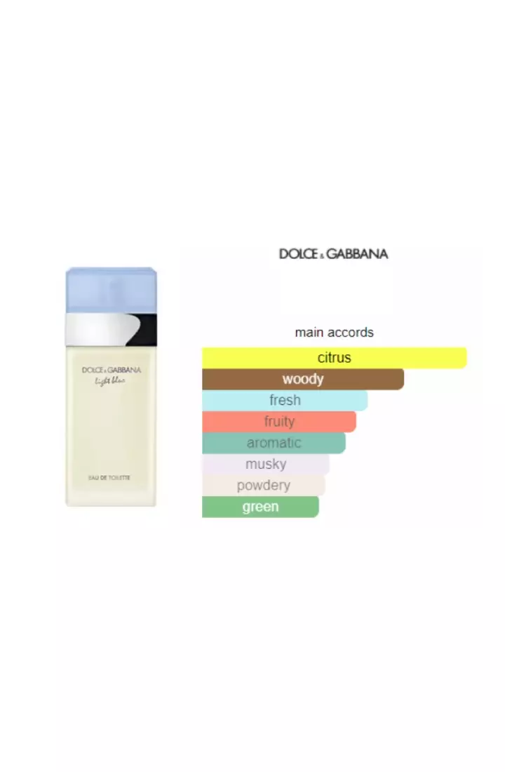 DOLCE & GABBANA Light Blue Woman - 100 ML (Parfum Wanita)
