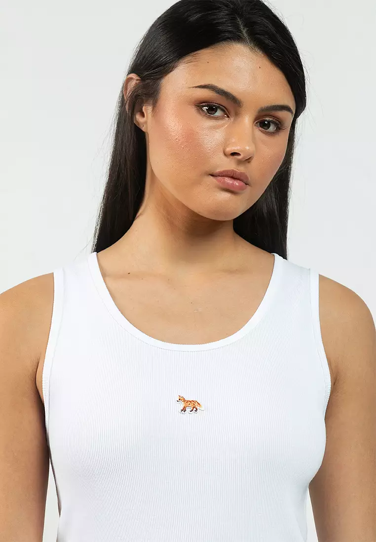 Buy Maison Kitsune Baby Fox Tank Top 2026 Online | ZALORA