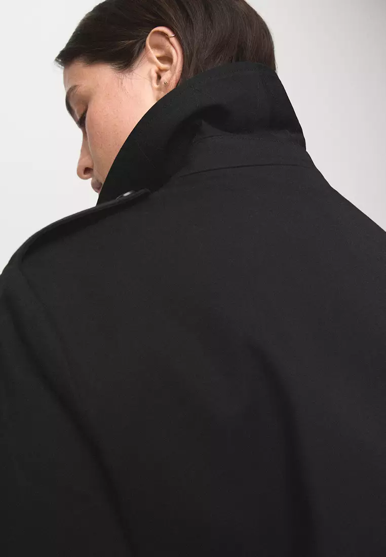 Classic Trench Coat With Belt