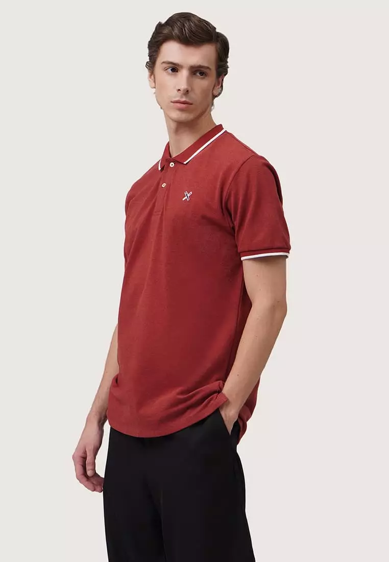 Polo Shirt With Contrast Trim