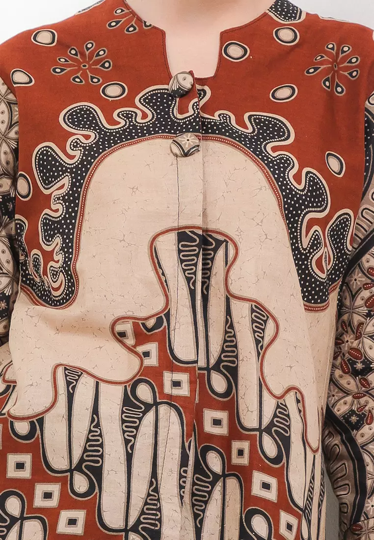 Banyuaji Blouse Batik Exclusive Premium Wanita Casual Modern