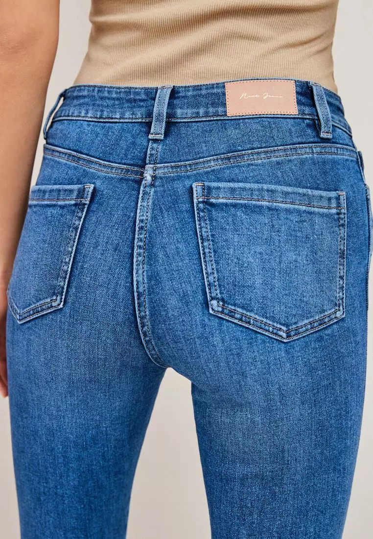 Buy NEXT Cropped Slim Jeans 2024 Online ZALORA Singapore