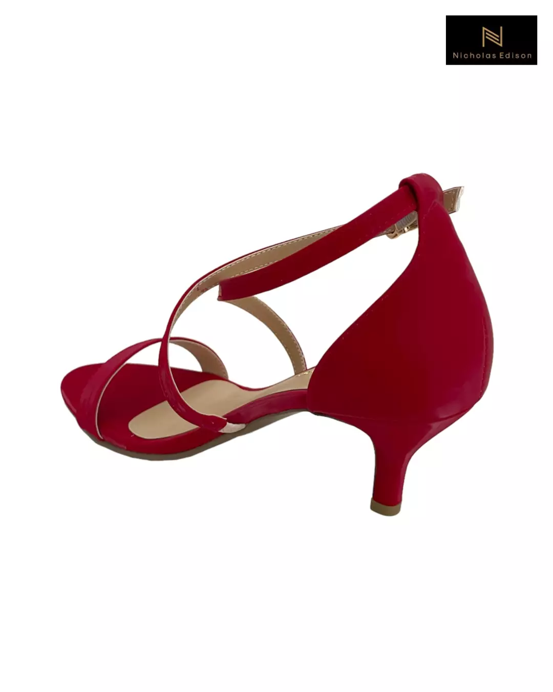 Nicholas Edison Heel Kirana Red