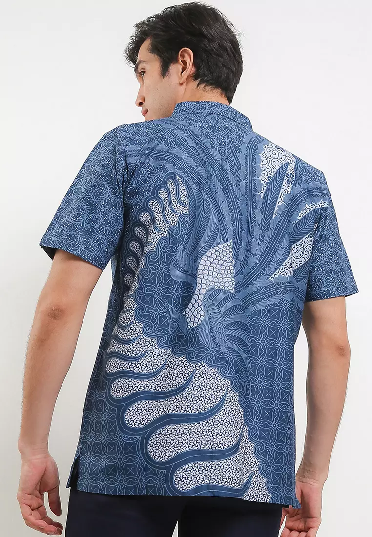Arsenio Shirt Kemeja Batik Pria Pendek
