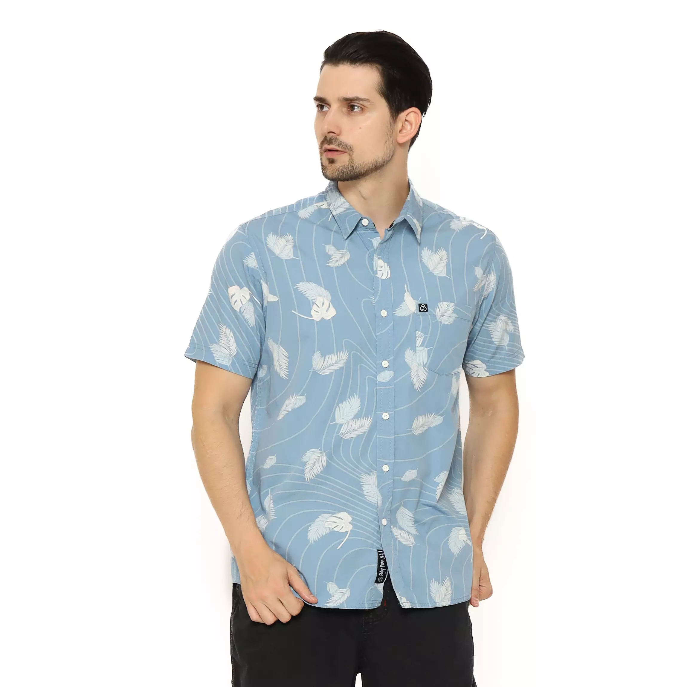 Juice Ematic Kemeja Lengan Pendek Pria Adnama Men Shirt Short Planet Surf