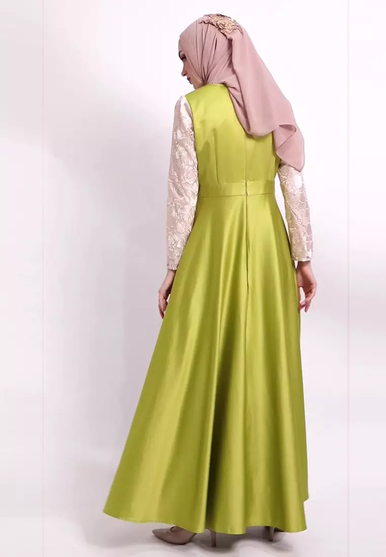 Chamoniq Gamis Organza Satin