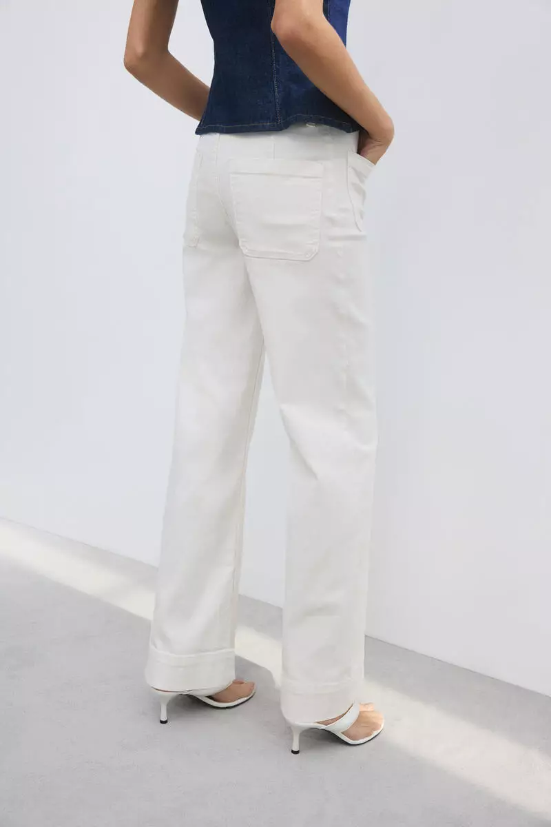 Wide High Waist Jeans