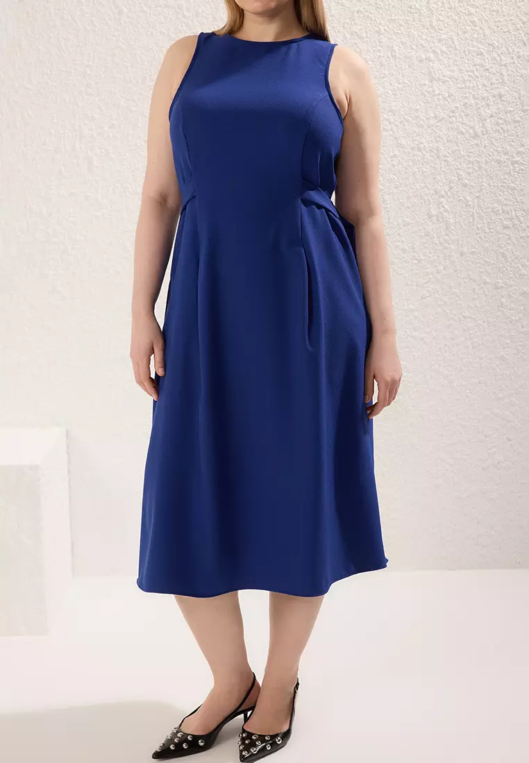 Plus Size D-Ring Midi Dress