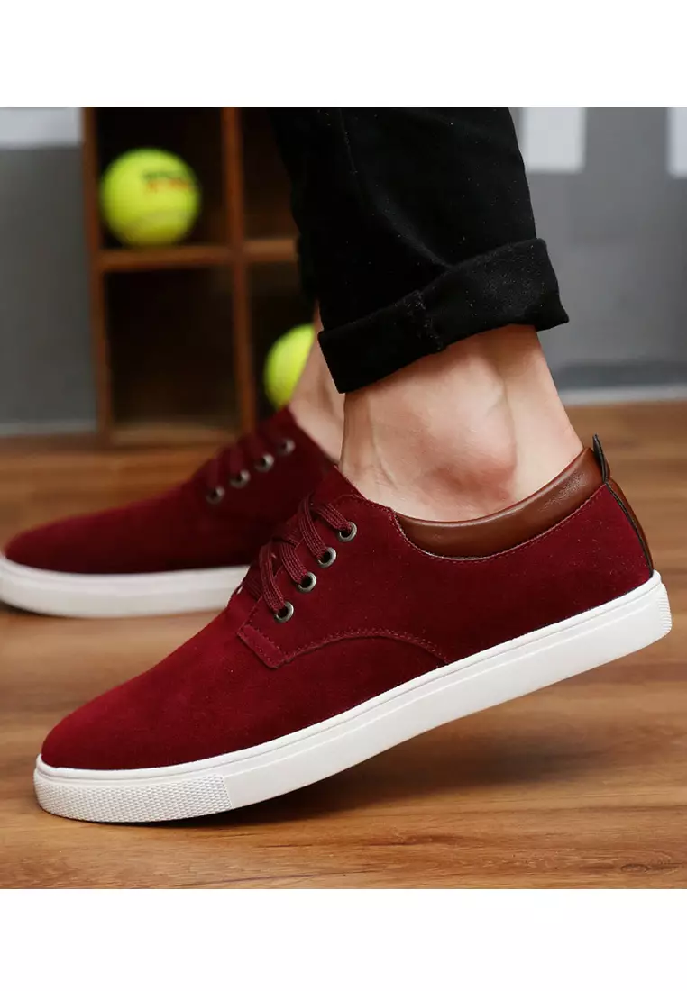 Suede Leather Casual Sneakers SY639