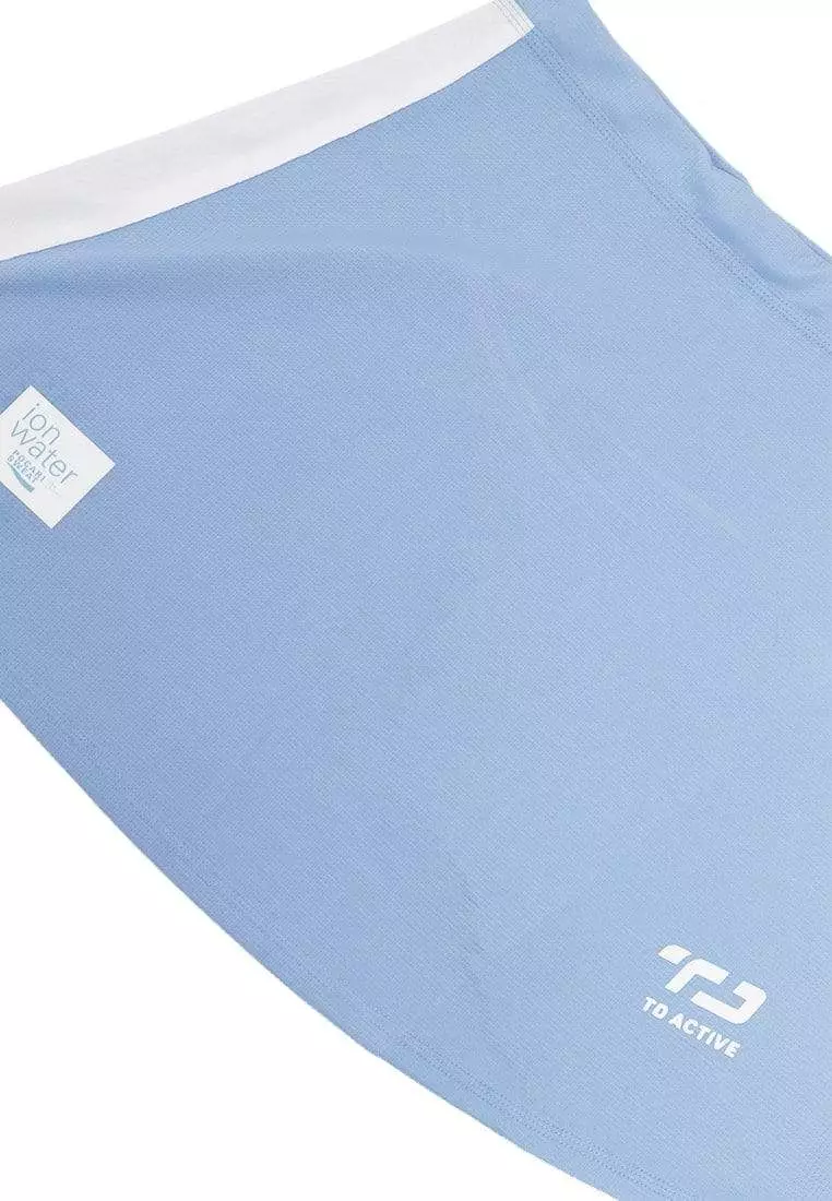 LB063 Sport Skirt List White Td Active x Ion Water Olahraga Wanita Biru Muda