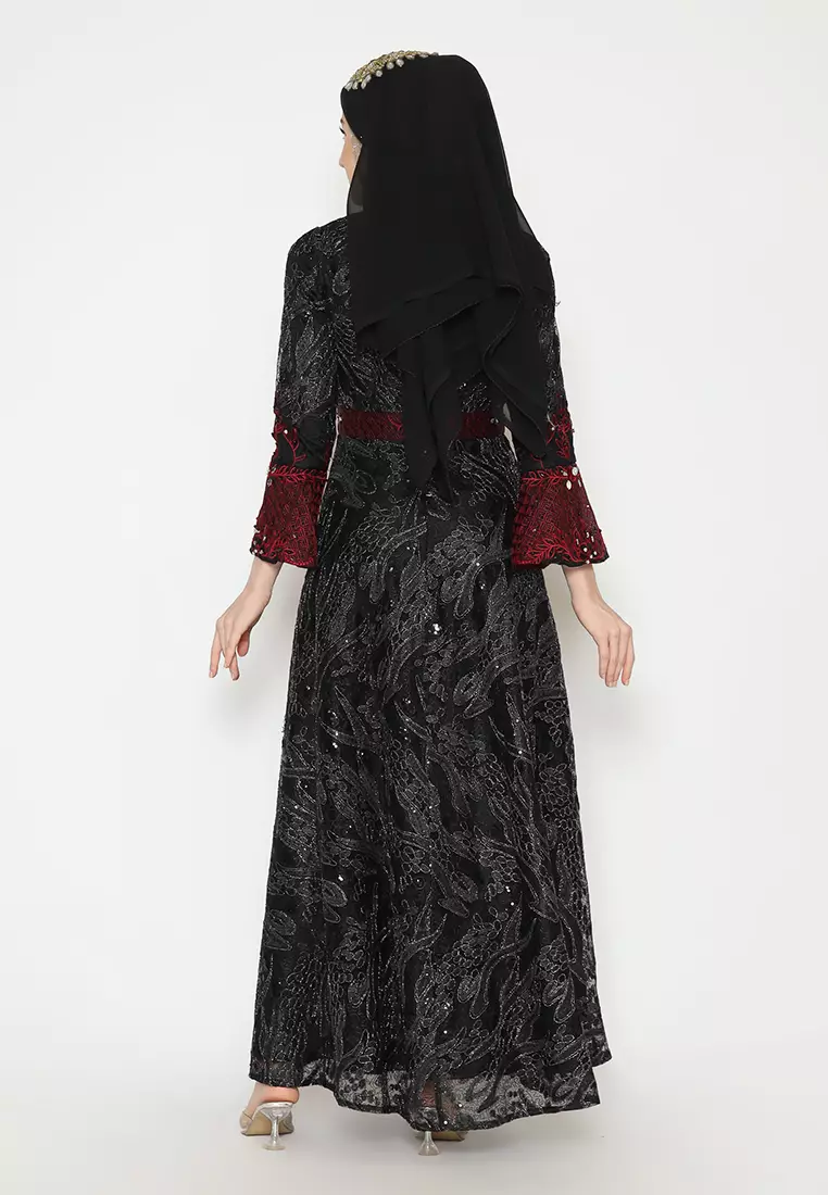 Bibiq Gamis Tile Satin