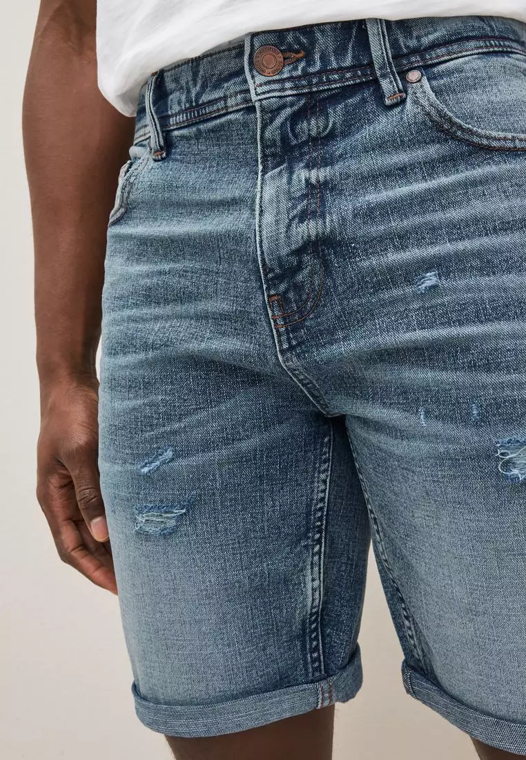 Next jean on sale shorts mens