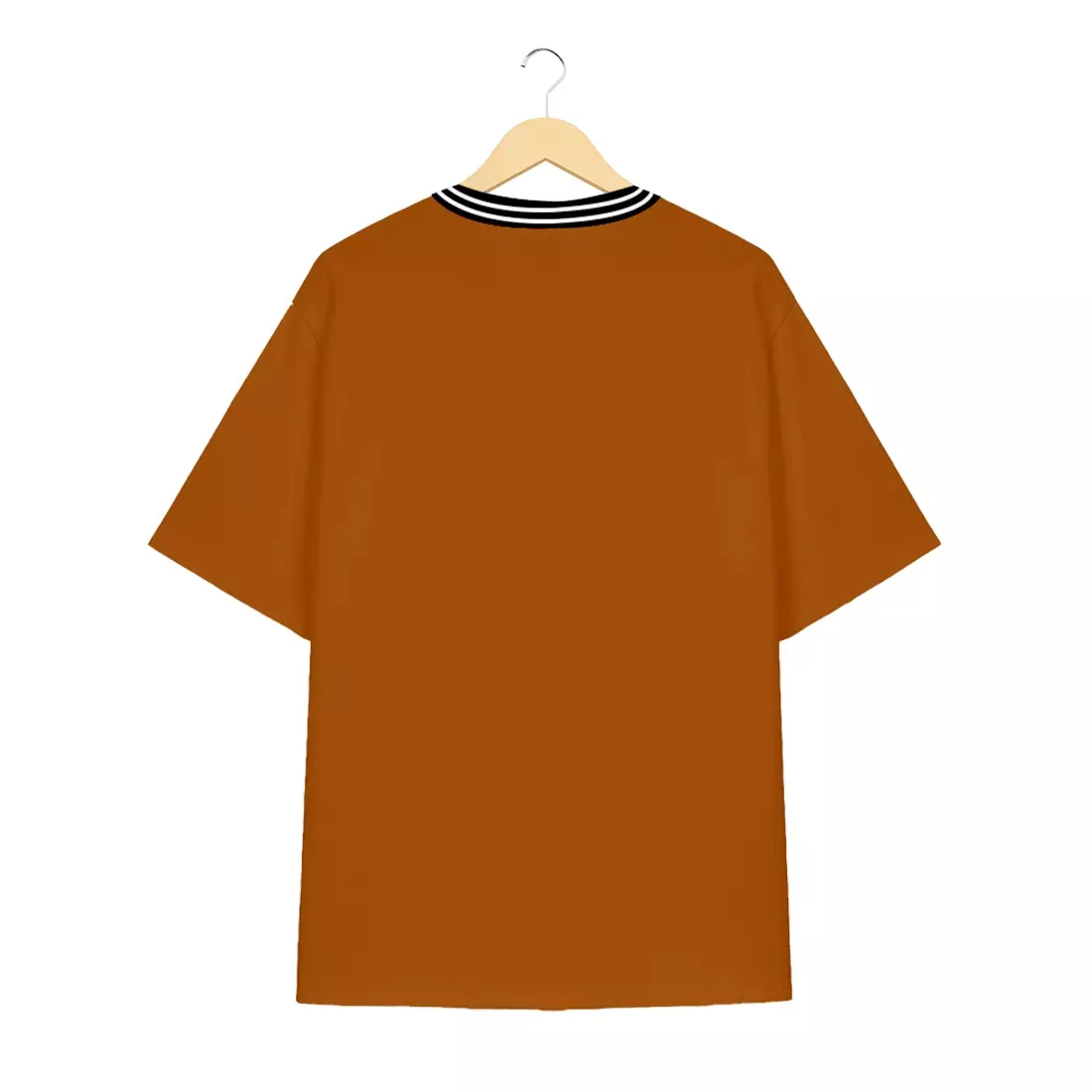 Ryusei Kaos Pria Boxy Oversize Okazaki Mustard