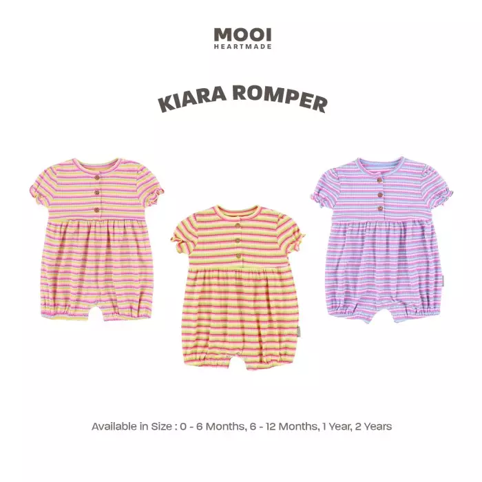 Mooi Jumper Bayi Kiara Romper Baby - Yellow