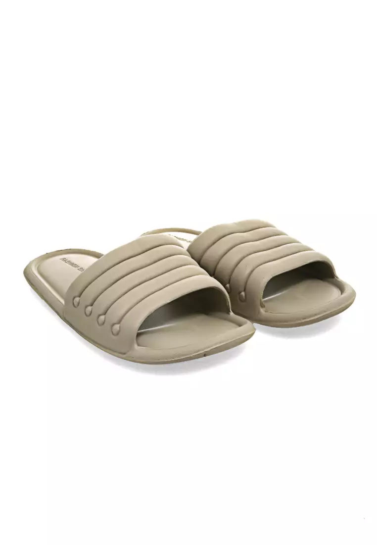 Coots Sandal Rumah Unisex Anti-Slip Slipper Quick Drying Material EVA Soft ORIGINAL - Khaki