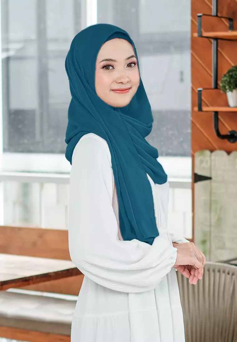 HIJAB INSTAN SHEILA - DEEP TURQUOISE