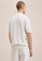 MANGO Man white Textured Cotton Polo Shirt E636CAADEEDE32GS_2