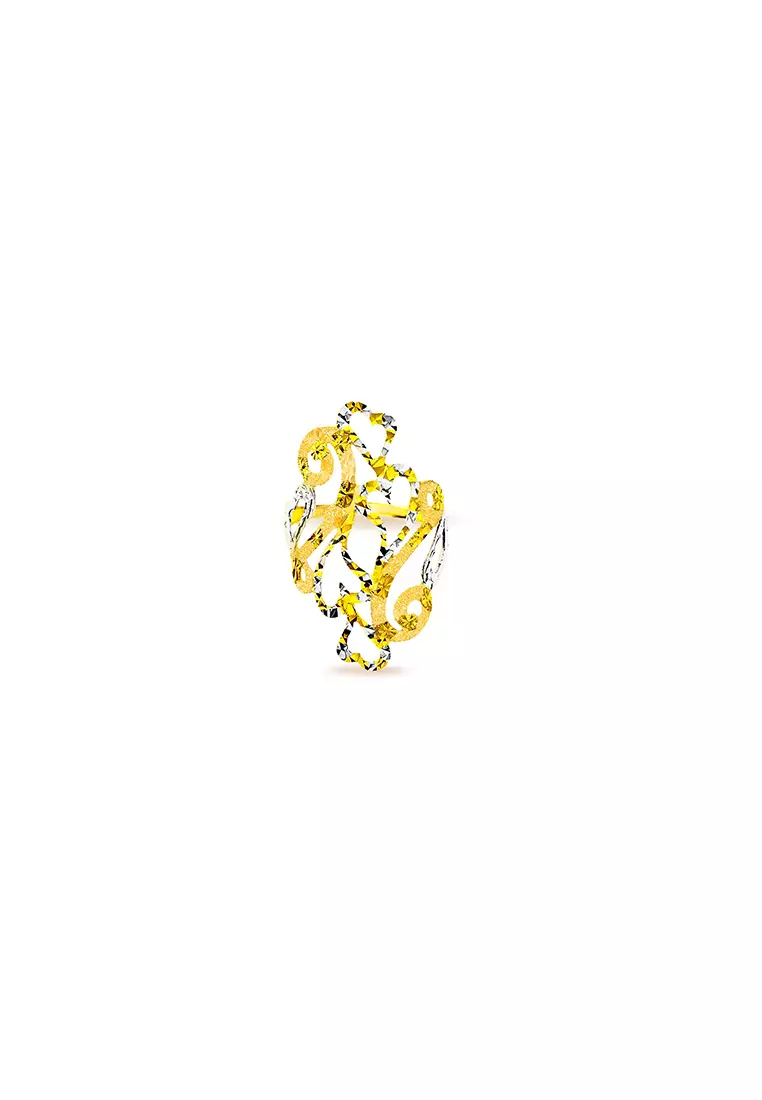 Buy MJ Jewellery 375/9K Gold Ring C3 2026 Online | ZALORA Philippines