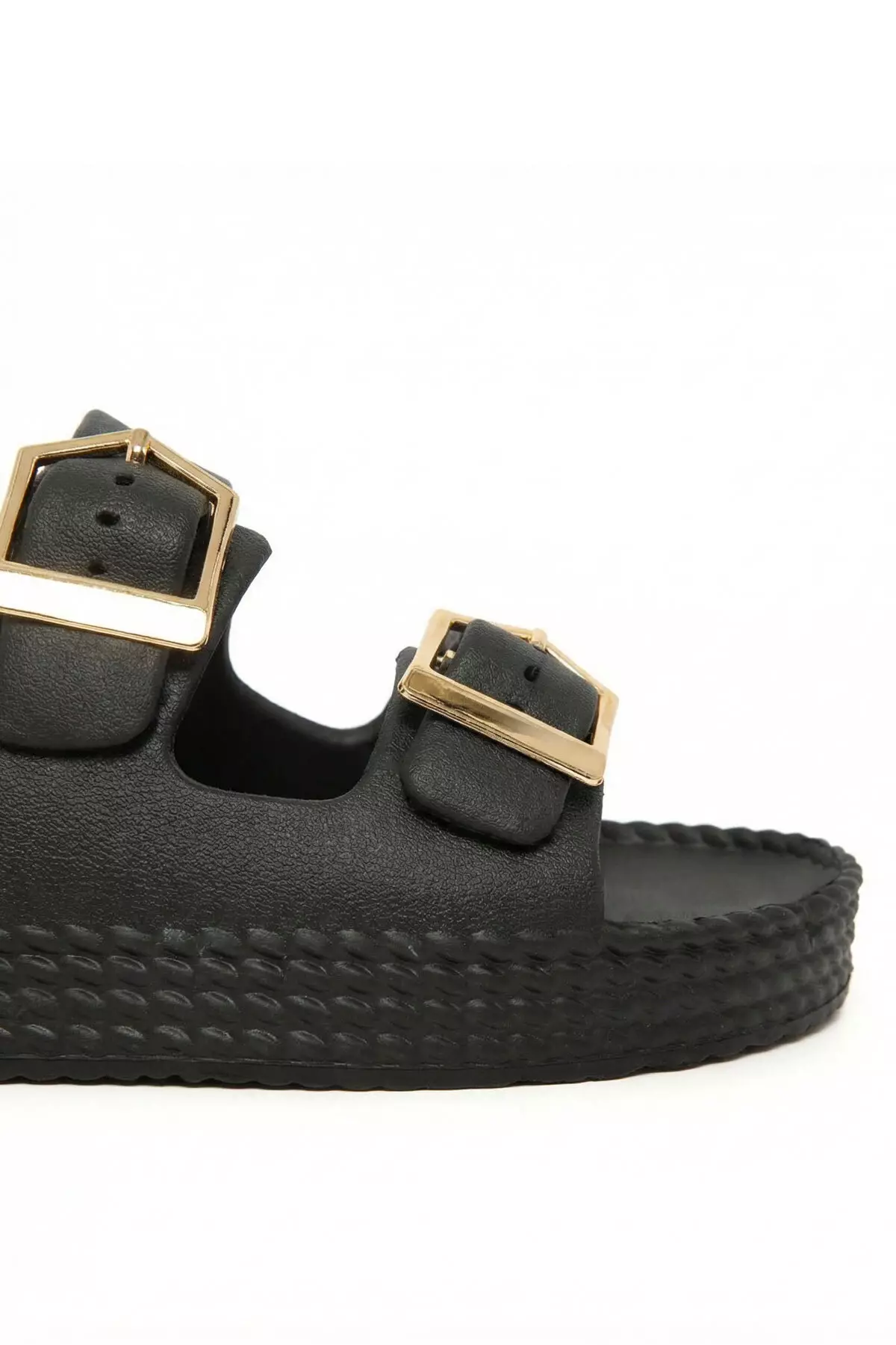 Black Women'S Slippers 21326